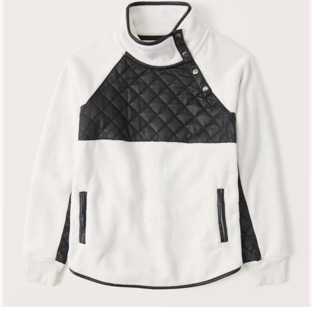 EUC Women's Asymmetrical Snap-Up Fleece.